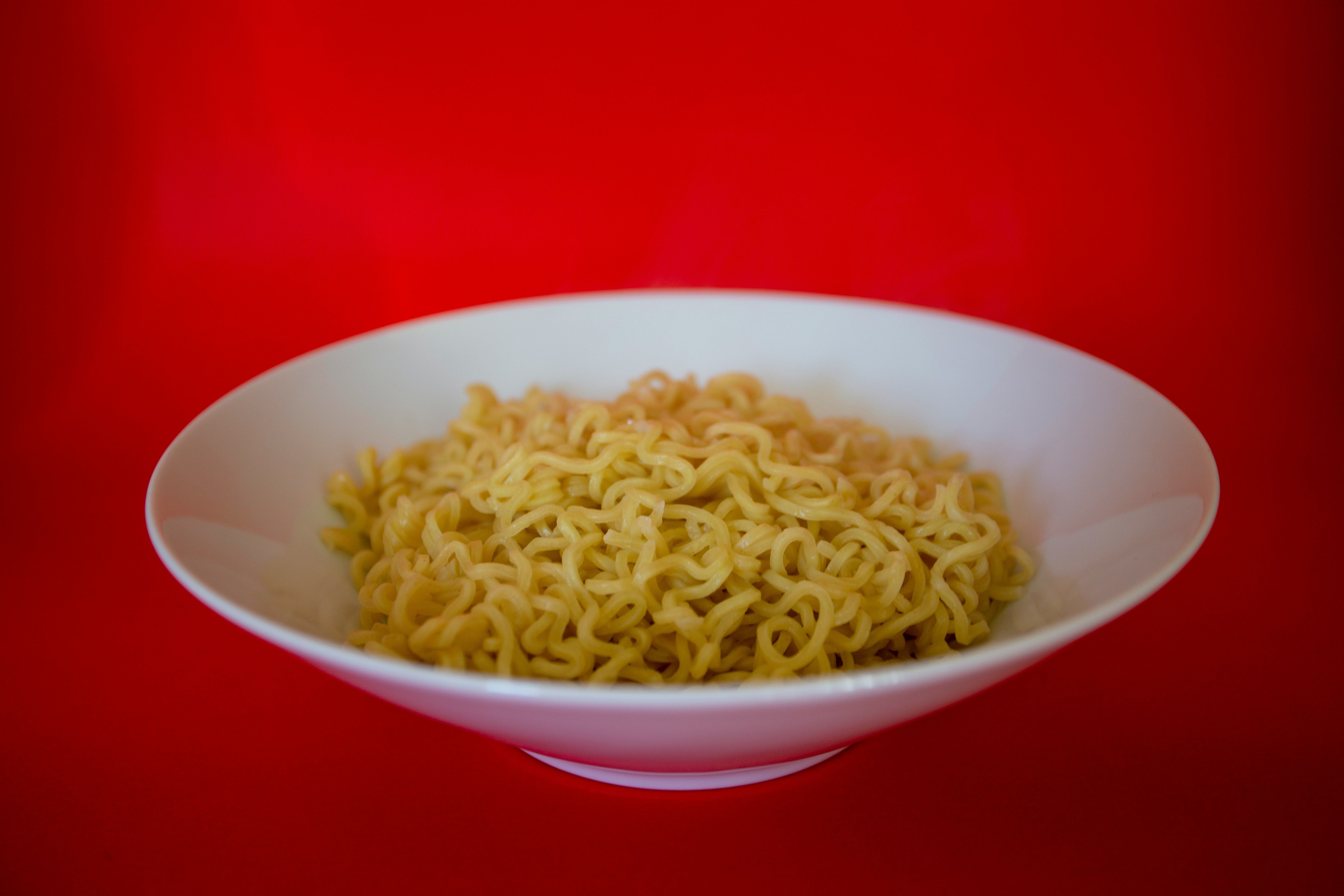Shrimp Noodle Bowls with Instant Ramen